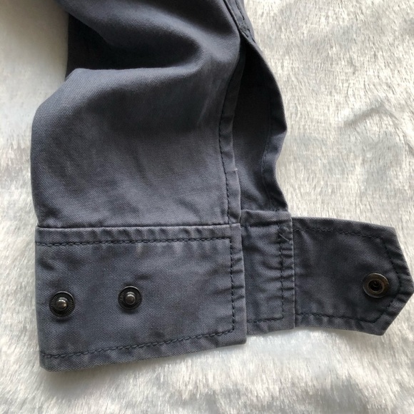 Madewell Fleet Utility Jacket XXSmall Blue Grey - Picture 6 of 16